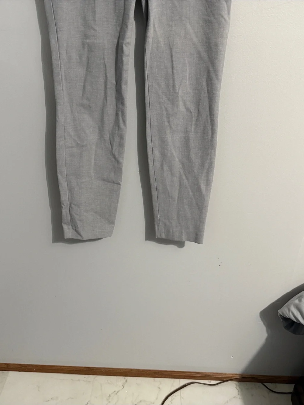 Express Pants Womens 2 Petite Columnist Work Office Corpcore Tapered Ankle - Picture 3 of 10